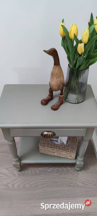 Stolik nocny stolik przystawny vintage Zgorzelec