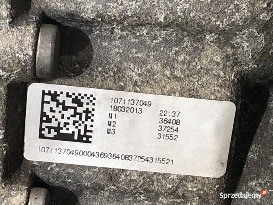 SKRZYNIA BIEGÓW VW PHAETON 1071137049 30 240 osobowe sprzedam