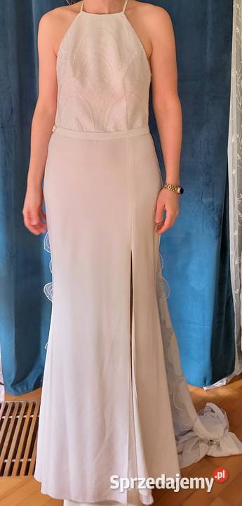 Suknia ślubna z trenem Spódnice i sukienki Lublin