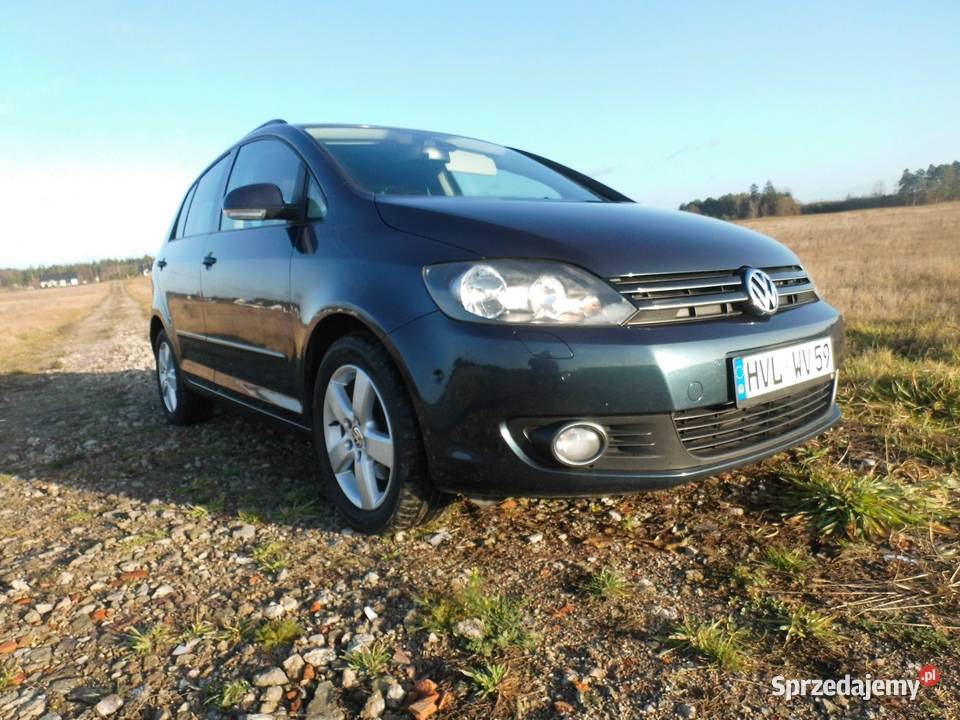 Volkswagen Golf 6 plus 16 TDI Bluemotion 2011r nieuszkodzony wielkopolskie Trzcianka
