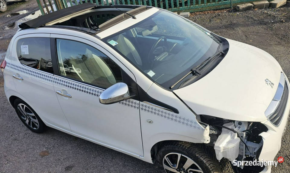 Peugeot 108 Peugeot 108 40 82 Top Roland Garros nawigacja sprzedam