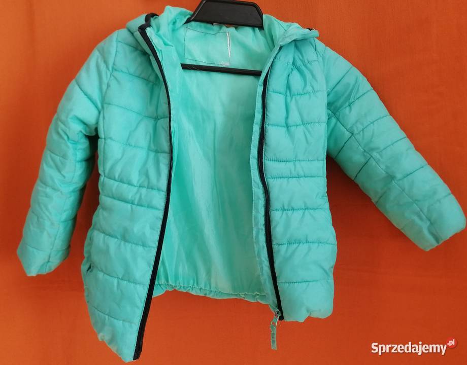 Kurtka dziecięca zimowa Kiki Koko zielona Łódź