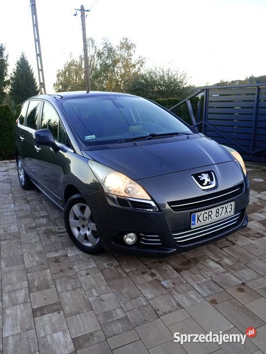Peugeot 5008 lpg 7osobowy panorama benzyna+LPG Wola Łużańska