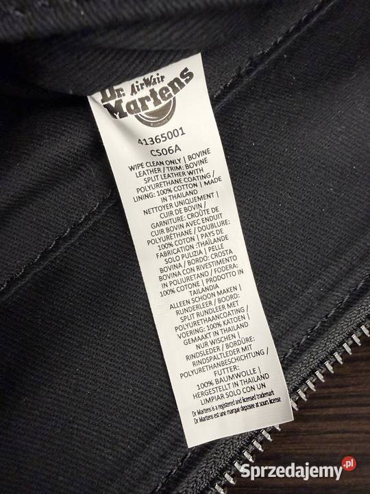 TorbaShopperka Dr Martens Leather Tote Bag Poznań sprzedam