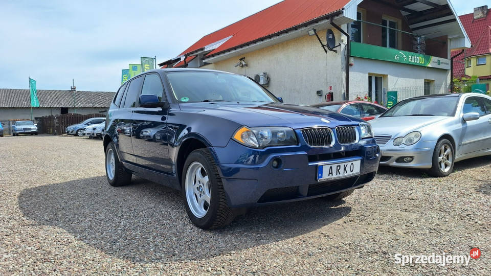 BMW X3 xDrive 20i skóry E83 20032010 150KM zachodniopomorskie Zieleniewo