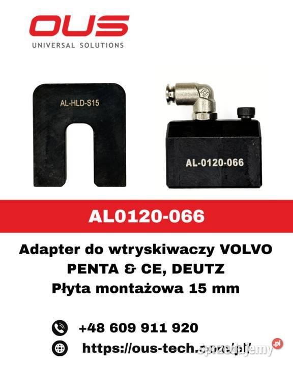 AL0120066 Adapter do wtryskiwaczy CRIN Bosch Warszawa