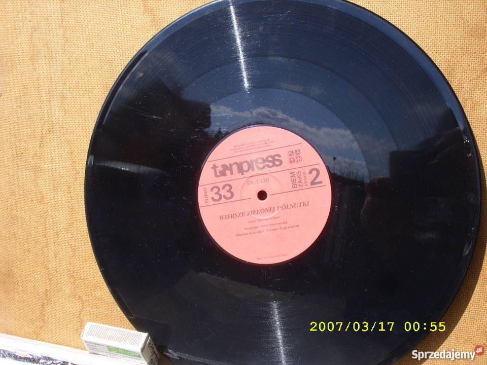 LP PIOSENKI I WIERSZE Z ZIELONEJ PRONIT PLP OOO3 dolnośląskie Wołów