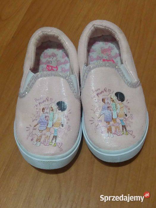 Wsuwane trampki Barbie r 25 Rozmiar 25 Wąbrzeźno sprzedam