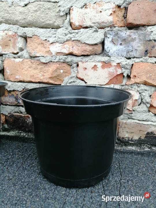 Doniczki 5 litrów NOWE śr 23 5L okrągłe Pozostałe