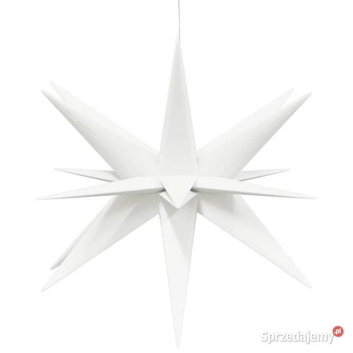 vidaXL Ozdoba świetlna z LED składana biała 57 mazowieckie Warszawa