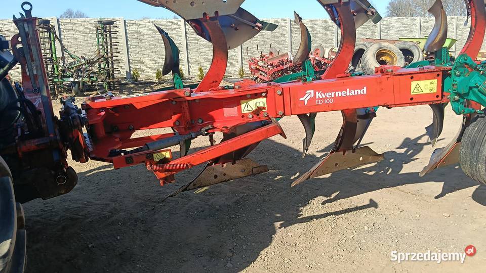 Pług kverneland ed 100 super stan resor Nowa Karczma