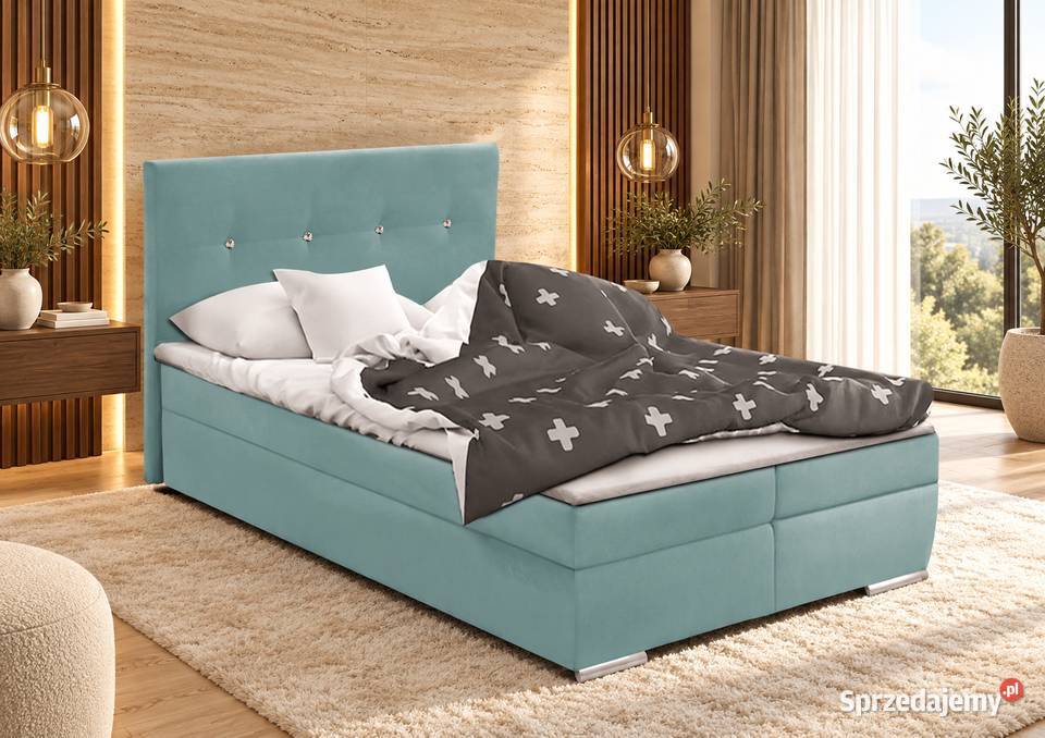 Łóżko MARIOT 160x200 materac bonellowy topper i Konin