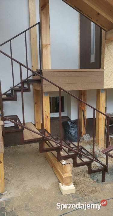 Schody metalowe Mień