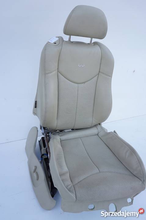 FOTEL PASAŻERA PRAWY INFINITI G37 Wyposażenie wnętrza