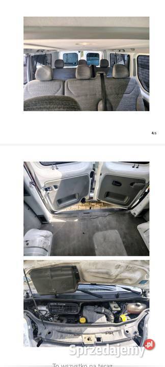 Renault Trafic 08 25dCi 9oslongPassenger diesel mazowieckie Nadarzyn
