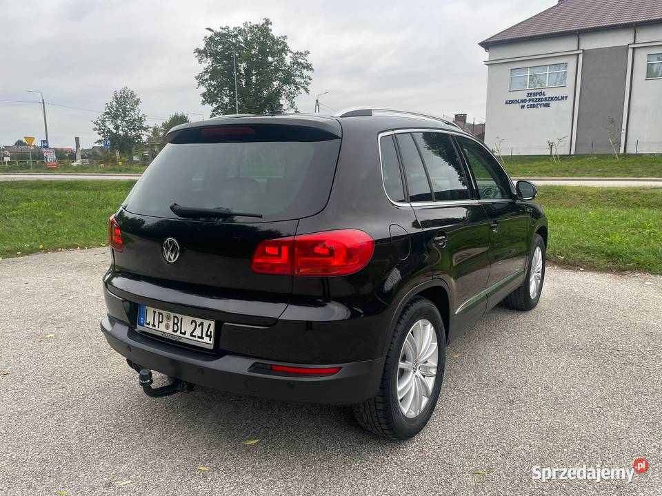 VW Tiguan 2012 Lift 20 TDI Automat 4x4 Możliwa czarny Kielce