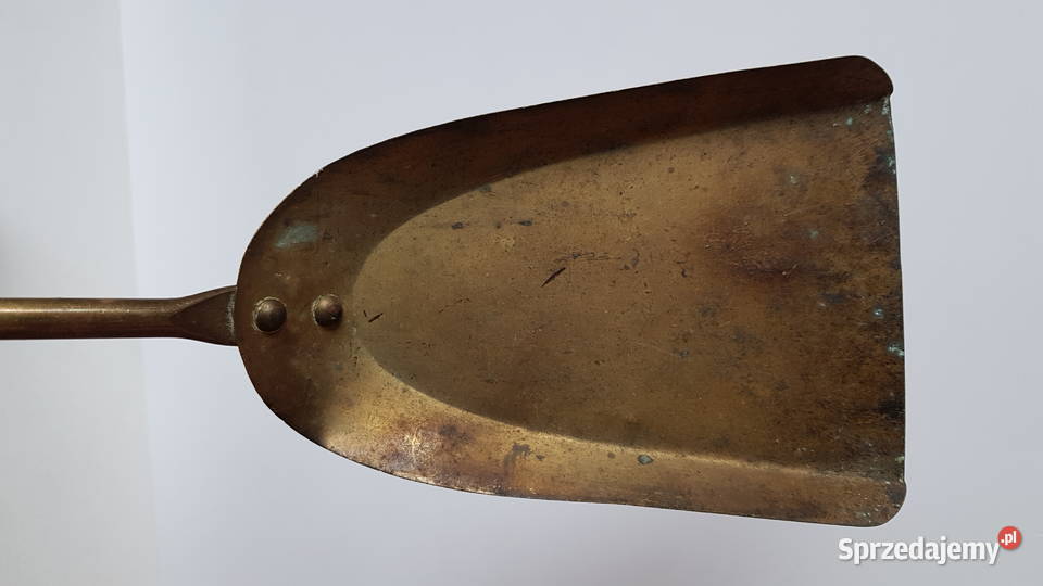 Stary mosiężny zestaw kominkowy mosiądz Pozostałe