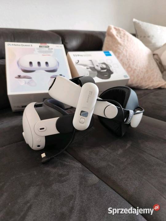 Meta Quest 3 512 GB BOBOVR S3 Pro Strap z dolnośląskie Międzylesie