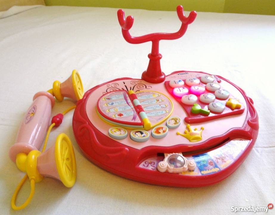 Różowy Interaktywny telefon Księżniczki VTECH Sa Bydgoszcz