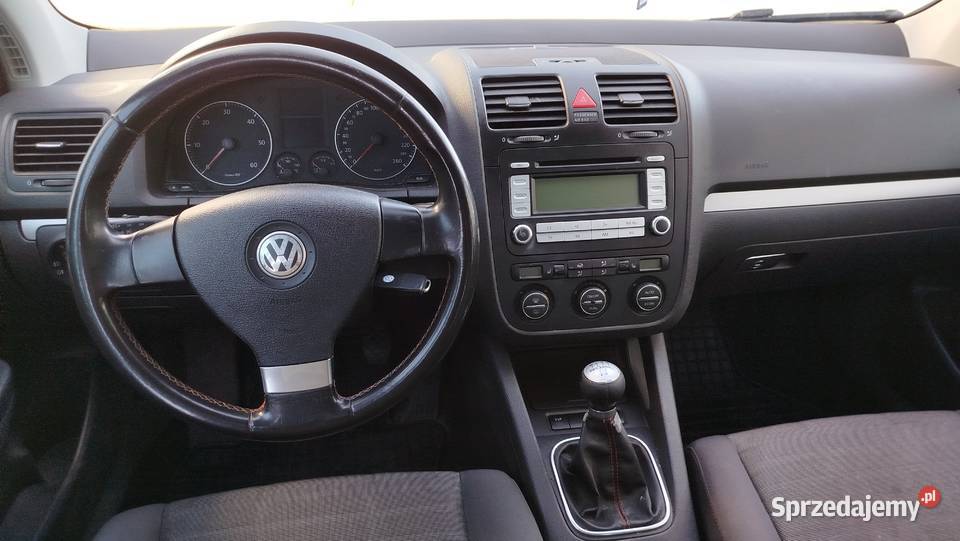 Vw Golf V GOAL 19 TDI 105 Wyposażenie