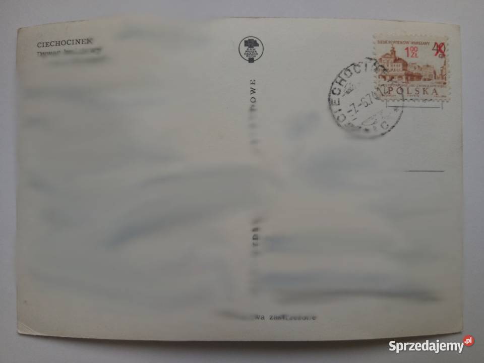 Pocztówka Ciechocinek 1974r Znaczek Pocztówki i karty telefoniczne