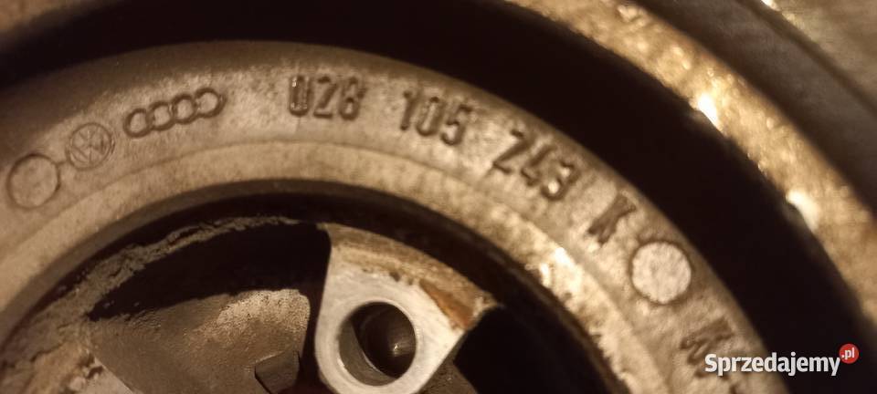 Koło pasowa wału korbowego Golf3Passat B4 19 Tdi osobowe Tłumiki drgań Racibórz