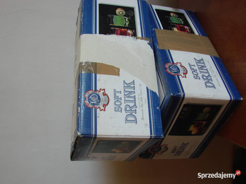 Krosno szklanki soft drink 6 Pruszcz Gdański