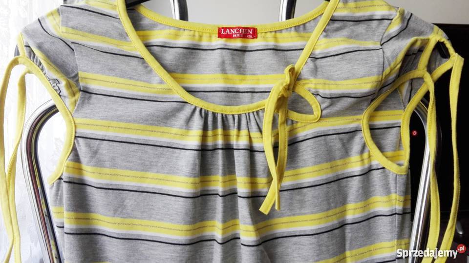 LANHEN PARISSZARA BLUZKA TOP W PASY R XXL łódzkie Łódź