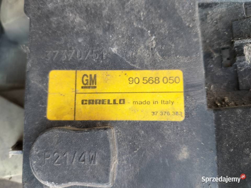 Opel Vectra B LAMPA TYLNA TYŁ LEWA LEWA Oświetlenie Kamień-Kolonia sprzedam