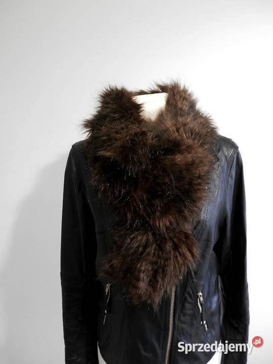 Szal Futrzany Etola Sztuczne Futerko Kołnierz Łomża