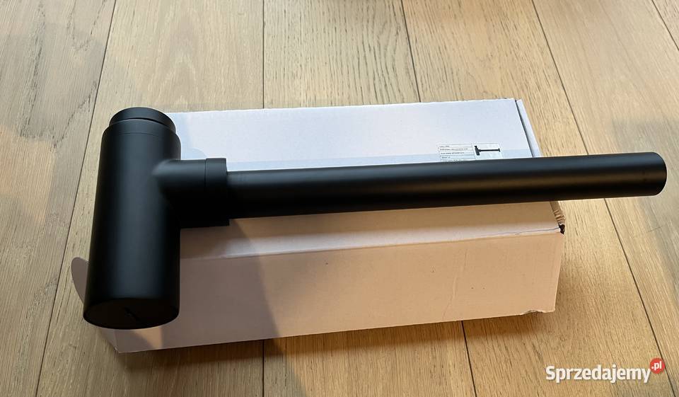 Syfon umywalkowy Prina czarny mat Lubin