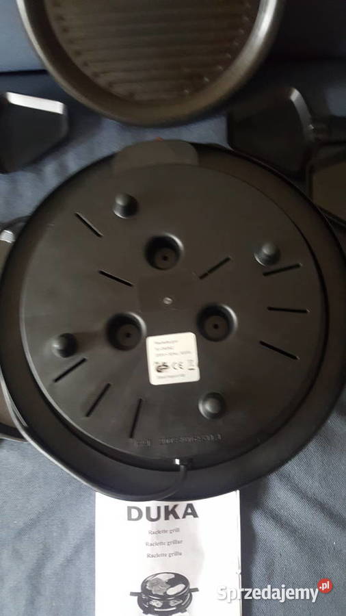 DUKA Raclette grill elektryczny Grille elektryczne