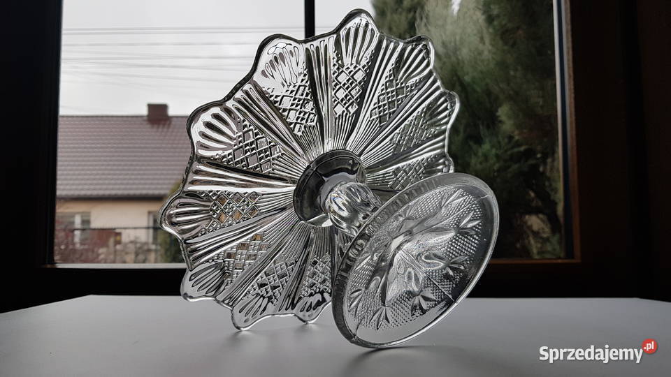 Patera tortownica wzór 320 Wachlarze Ząbkowice Porcelana i szkło Dąbrowa Górnicza