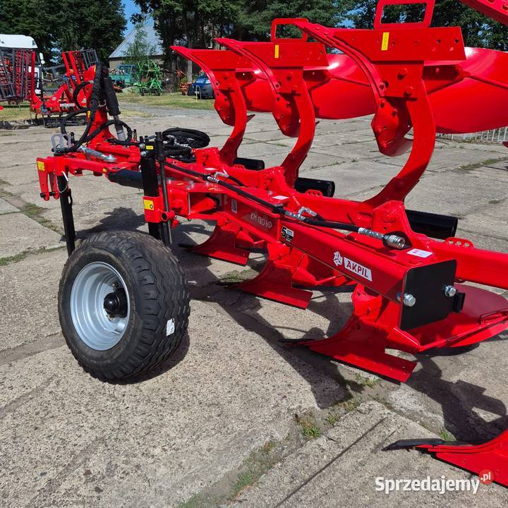 Pług obrotowy 180HP AKPIL 4 zab HYDRAULICZNE w Pługi łódzkie Opoczno