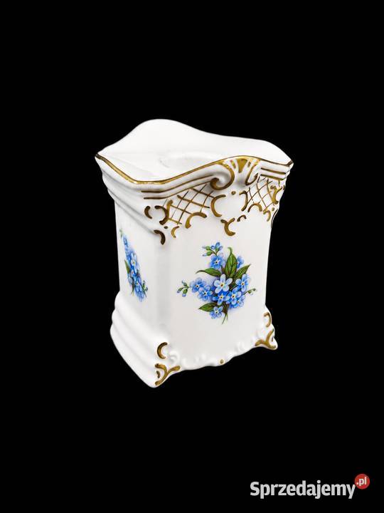 Luksusowy Porcelanowy Świecznik Prunkstck Ernst łódzkie Poddębice