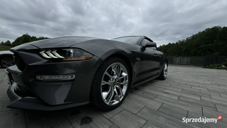 Ford Mustang 50v8 GTPremium 450 radar navi skóry garażowany Gdańsk