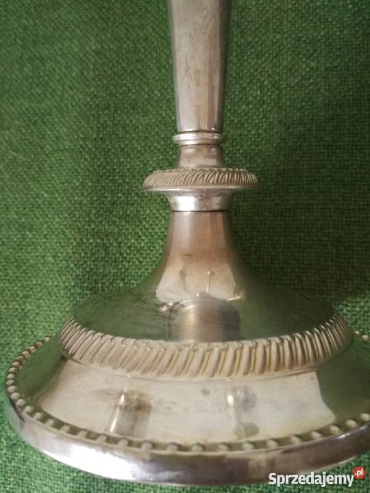 Świecznik srebrzony Kolekcje małopolskie Ropa sprzedam