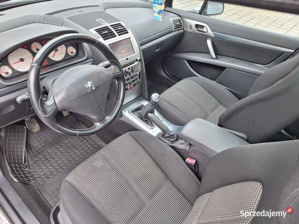 Peugeot 407 sw zadbany srebrny wielkopolskie Gniezno