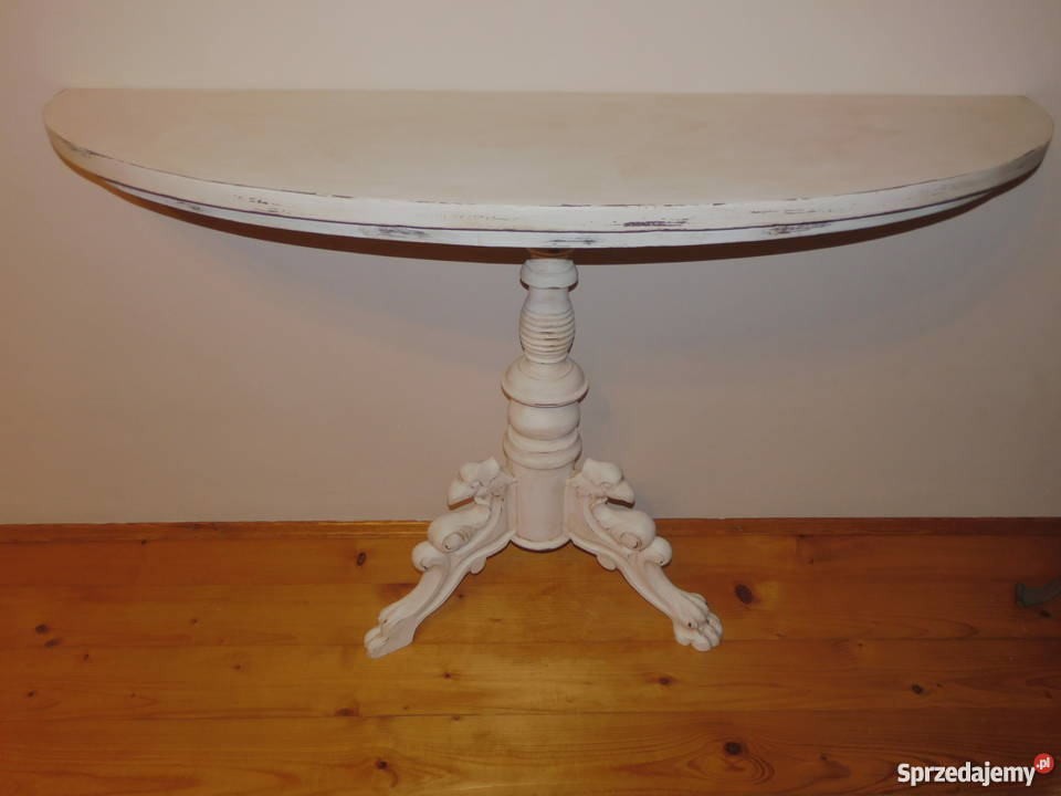 Konsola z gryfami shabby chic dolnośląskie Oleśnica sprzedam