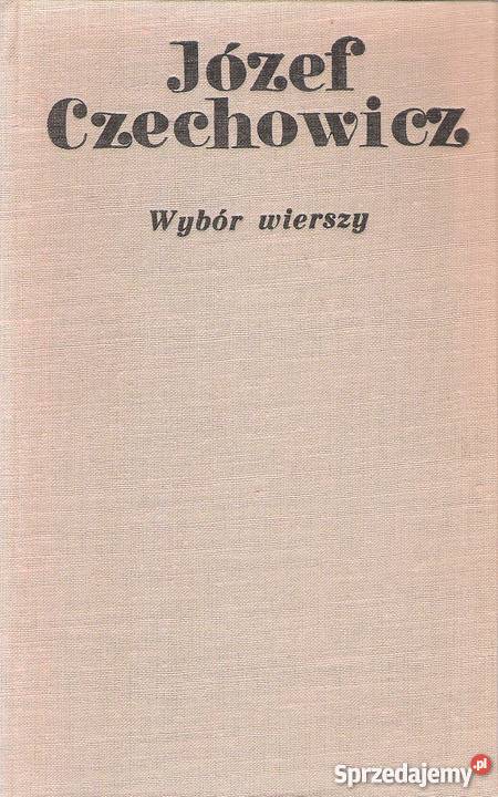 Wybór wierszy J Czechowicz Książki i Podręczniki Puławy sprzedam