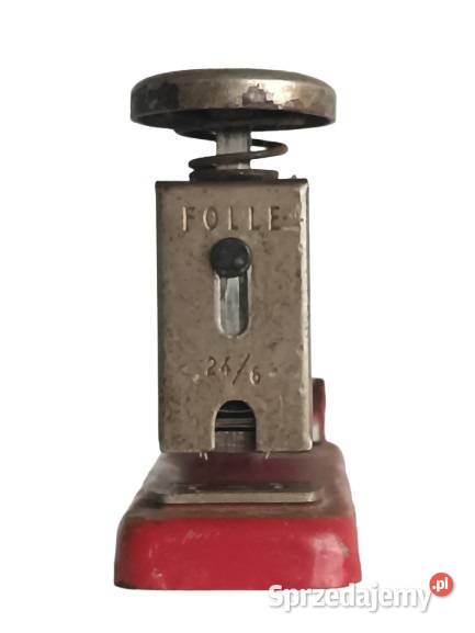 Stary metalowy zszywacz FOLLE 246