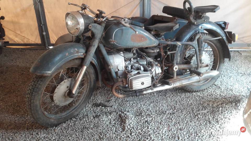 Motocykl zabytkowy Dniepr K 650 nie K 750 ural 649cm3 podkarpackie Tarnobrzeg
