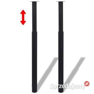 Teleskopowe nogi do stołu 4 czarne 7101100 Warszawa