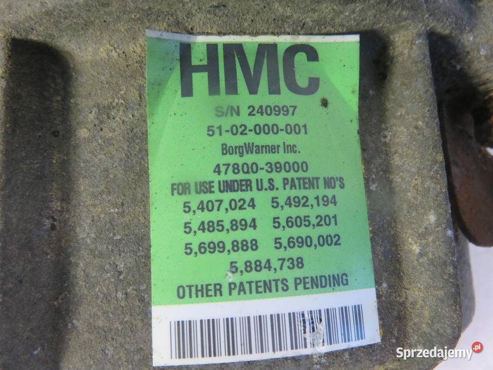 DYFER KIA SPORTAGE II JE 20 CRDi 4WD D4EA małopolskie