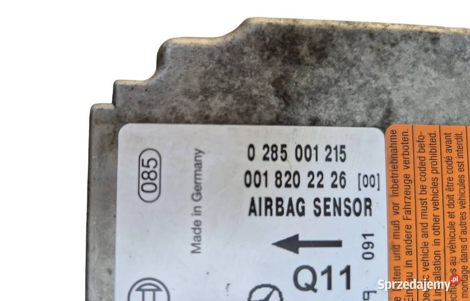 MODUŁ SENSOR AIRBAG PODUSZEK POWIETRZNYCH MB osobowe Działoszyce