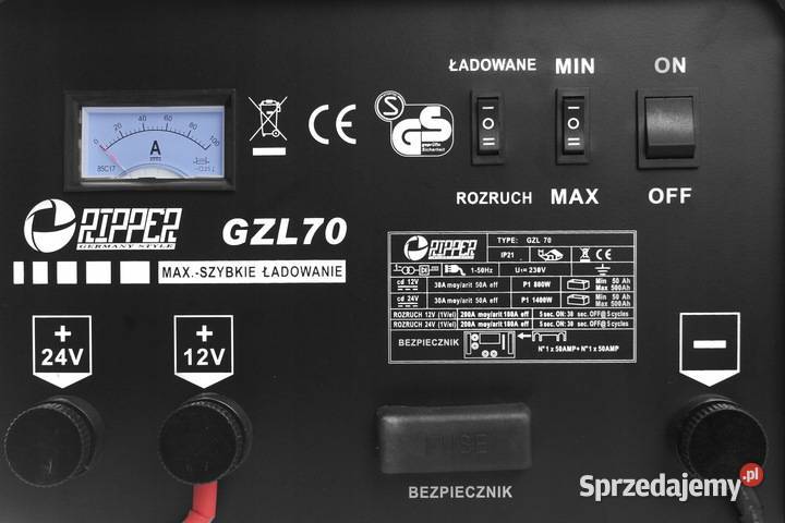 PROSTOWNIK SAMOCHODOWY 12V 24V PROSTOWNIK Z Chmielnik sprzedam