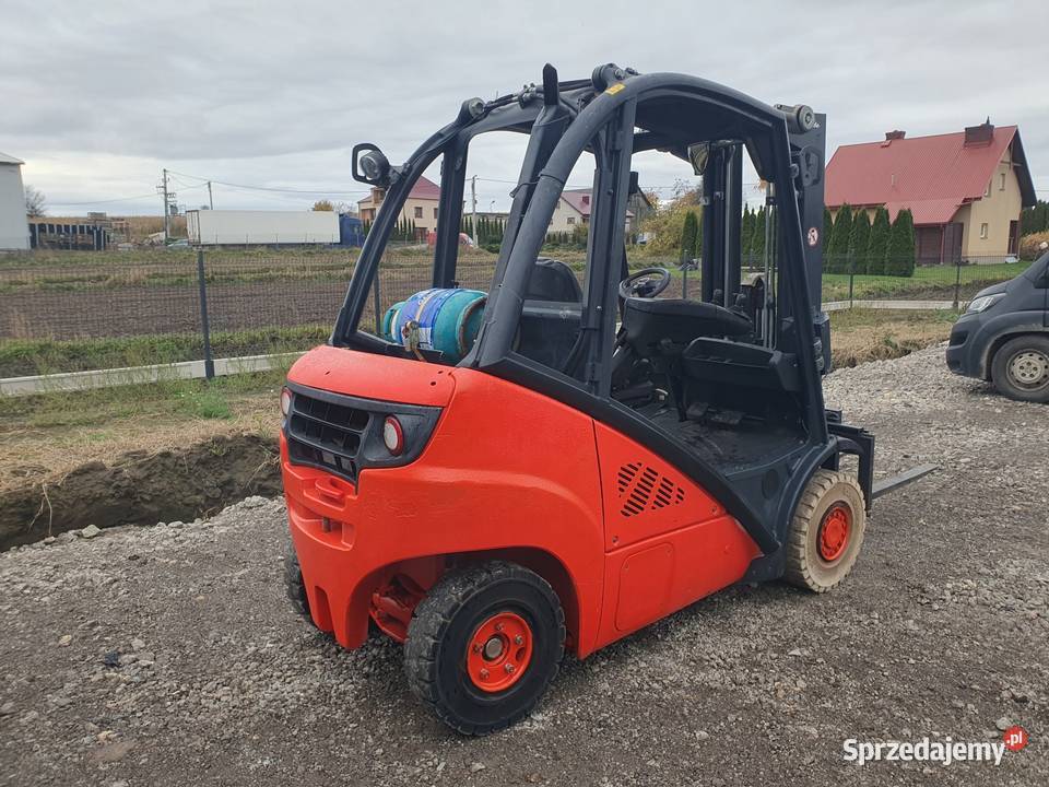 Wózek widłowy LINDE H20T600 Przesuw Triplex