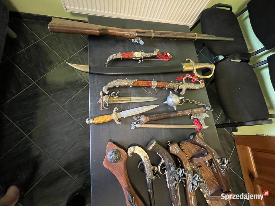 Kolekcja replik broni dolnośląskie Świdnica sprzedam
