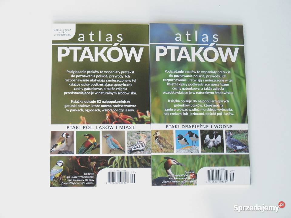 Atlas Ptaków 2 tomy biologia, ekologia Kraków