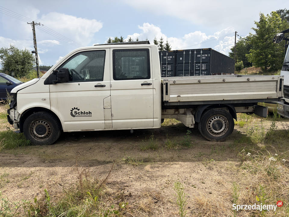VW T5 Transporter Doka 19 TDI 102 5 Osób Paka Kolno